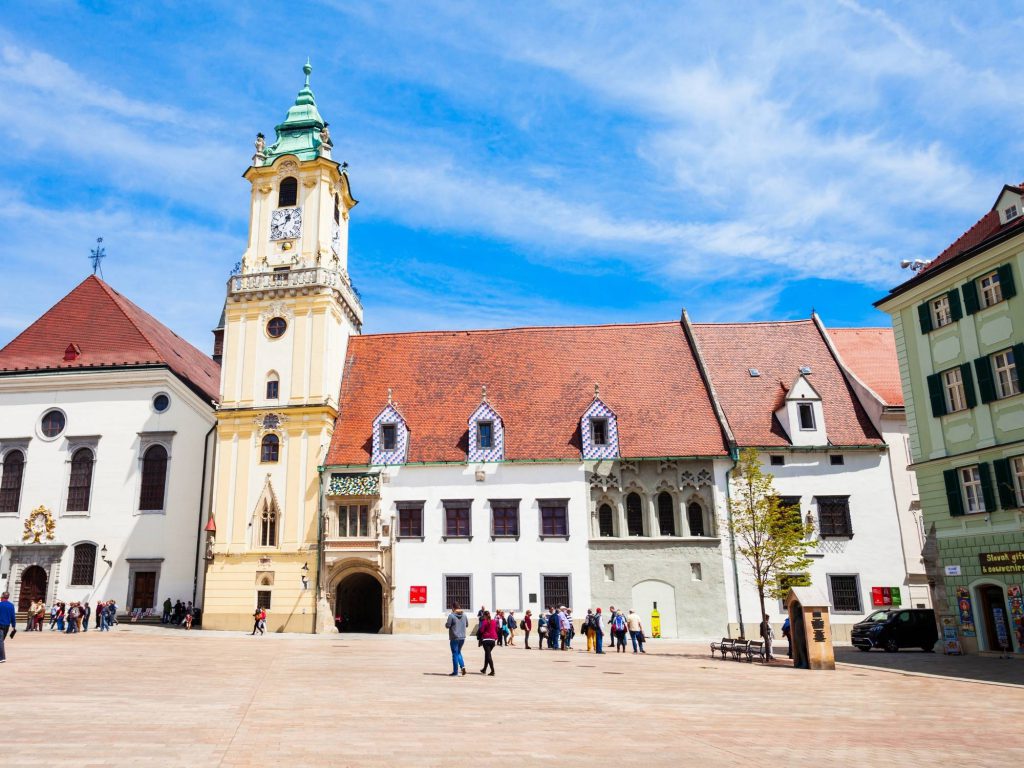centrum Bratysławy – Stary ratusz